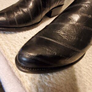 Genuine EEL Dan Post Boots EUC 9 EW
